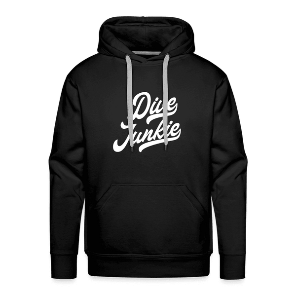 Dive junkie - hoodie (heren) - zwart