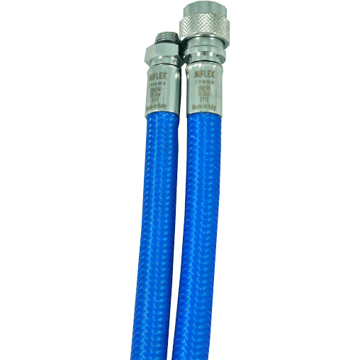 MIFLEX Xtreme inflatorslangen (BLAUW) - D-Center