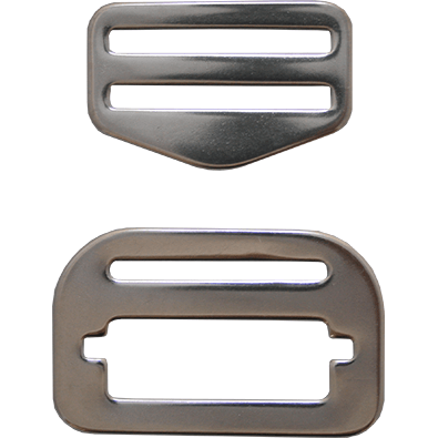 Aanpasbare belt buckle RVS - D-Center
