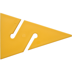 Cave Arrow geel 90 mm (10 stuks) - D-Center