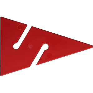 Cave Arrow rood 90 mm (10 stuks) - D-Center