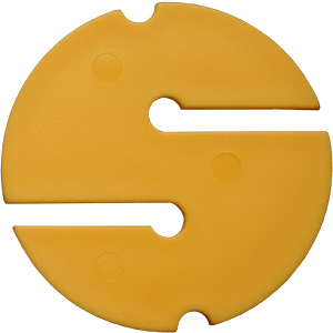 Cave Marker geel 55 mm (10 stuks) - D-Center