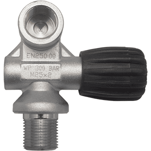 Mono kraan links M25x2 G5/8 300bar - D-Center