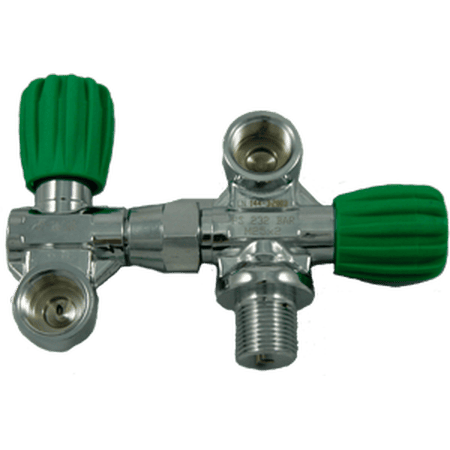 Nitrox kranenset M26x2 232bar - D-Center