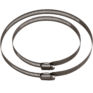 Hose Clamp RVS 60 - 195 mm RVS voor 80 cuft - D-Center