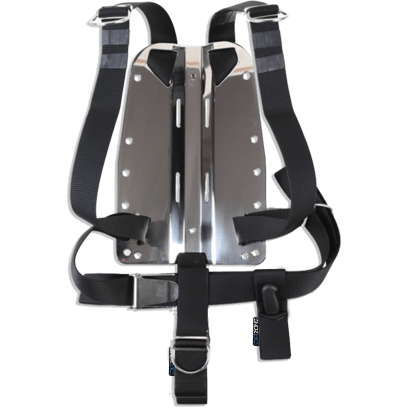 Backplate compleet | staal 6 mm - D-Center