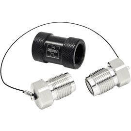 DIN Caps zwart G5/8 - D-Center