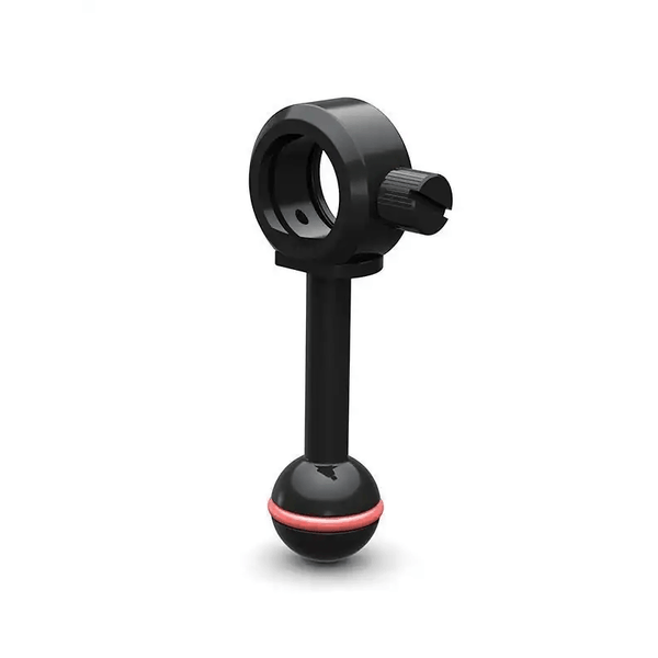 Balhoofd met klem voor duiklamp - verschillende diameters - D-Center