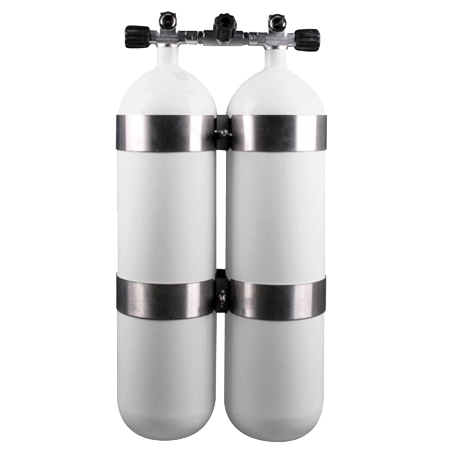 Dubbelset staal D15 | 232 bar - D-Center