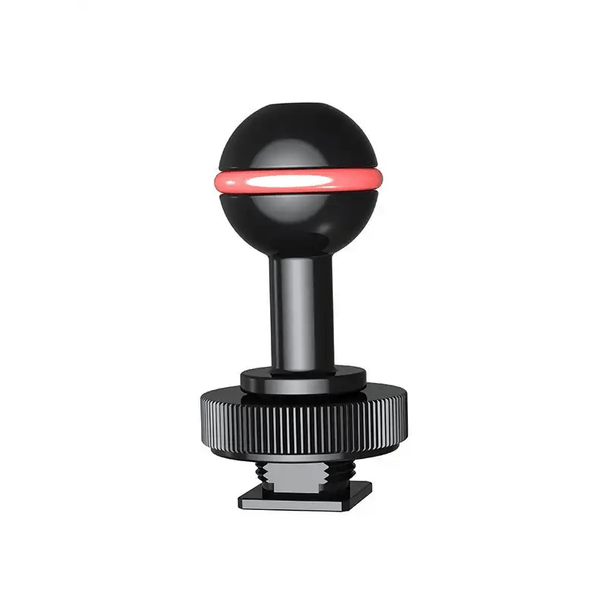 Hot shoe met balhoofd - D-Center