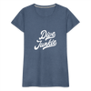 Dive junkie - T-shirt (dames) - heather blue