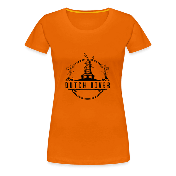 Dutch diver - T-shirt (dames) - orange