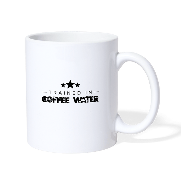 Trained in coffee water - Mok - white