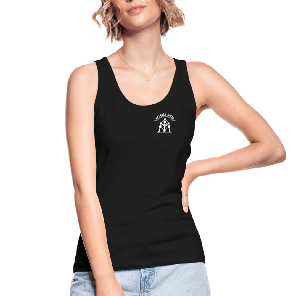 Belgian diver - topje (dames) - black