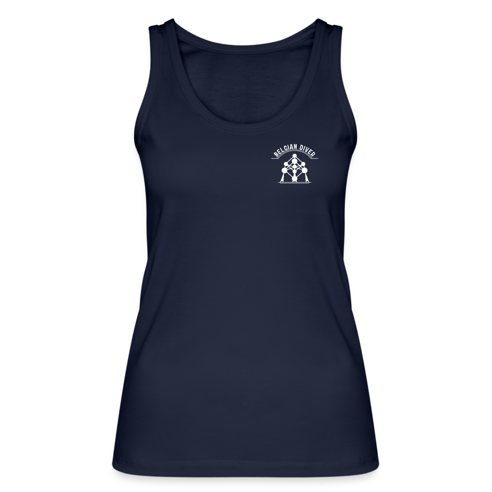 Belgian diver - topje (dames) - navy