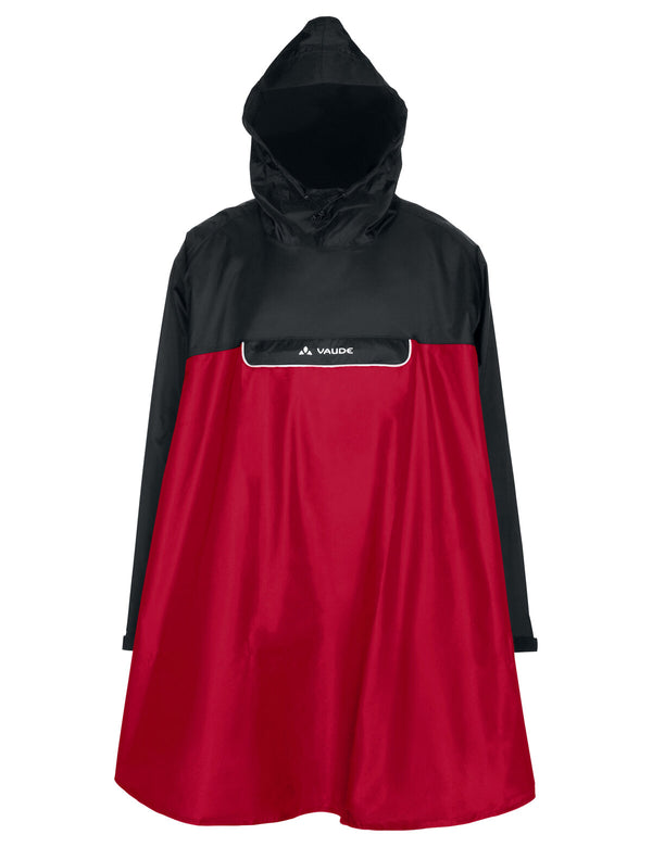 Valero Poncho - red