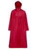 Hiking Backpack Poncho - indian red