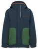 Kids Campfire 3in1 Jacket IV - dark sea/green
