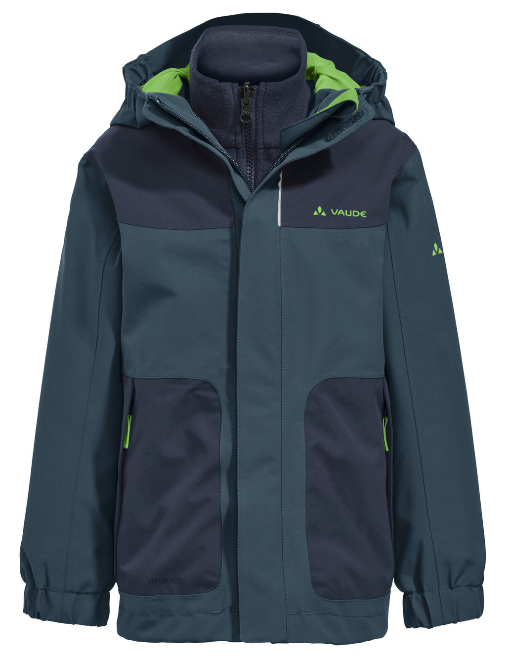Kids Campfire 3in1 Jacket IV - steelblue