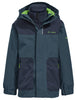 Kids Campfire 3in1 Jacket IV - steelblue