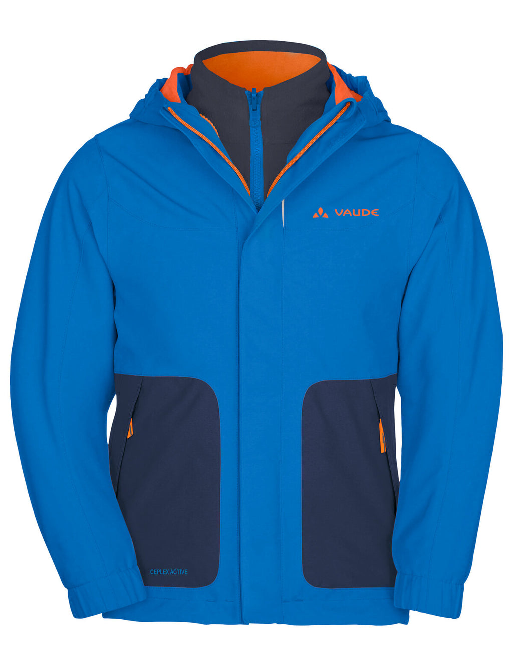 Kids Campfire 3in1 Jacket IV - radiate blue