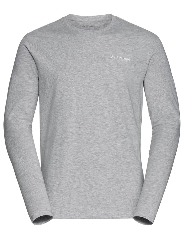 Men's Brand LS Shirt - grey