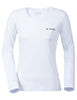 Women's Brand LS Shirt - white
