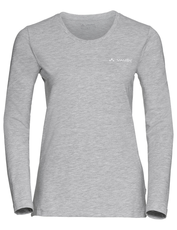 Women's Brand LS Shirt - grey