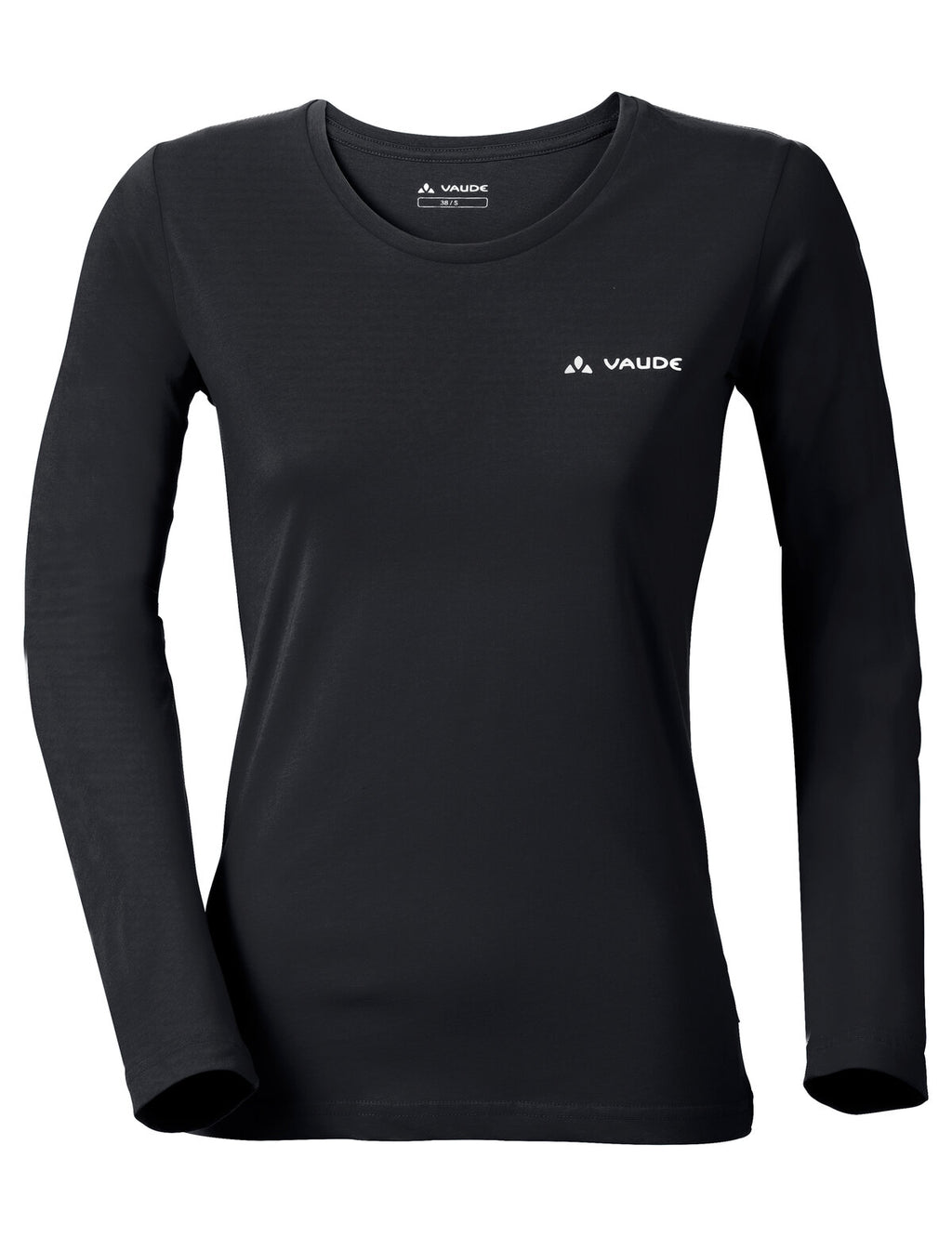 Women's Brand LS Shirt - black