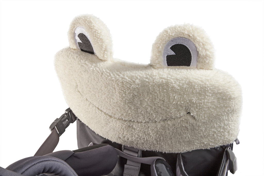 Cushion "Frog" - white