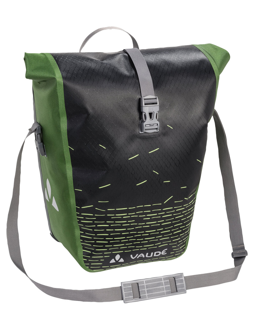 Aqua Back Print Single - black/green