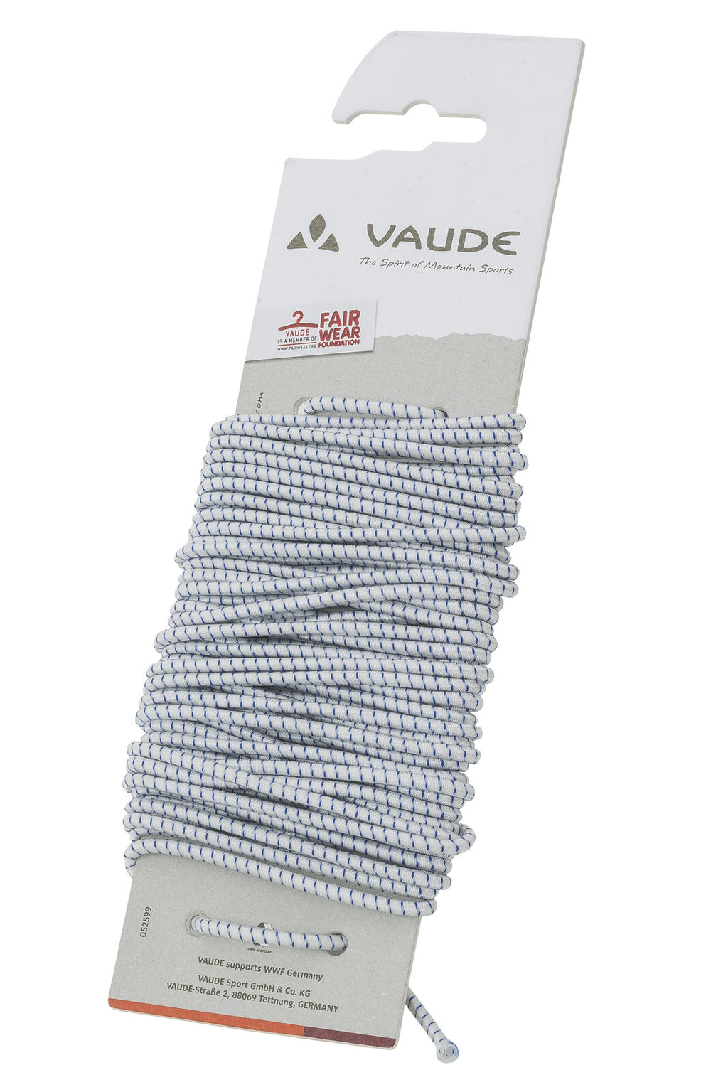 Shock Cord (10 m) - blue/offwhite