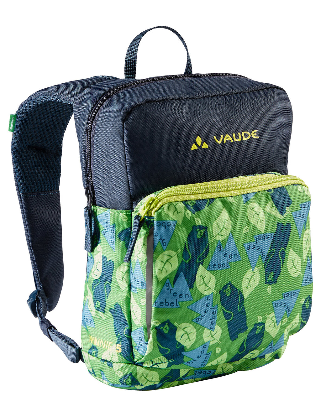 Minnie 5 - parrot green/eclipse