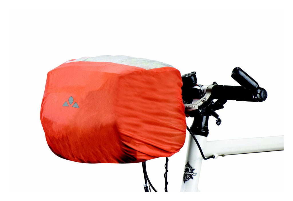 Raincover for handle bar bag - orange
