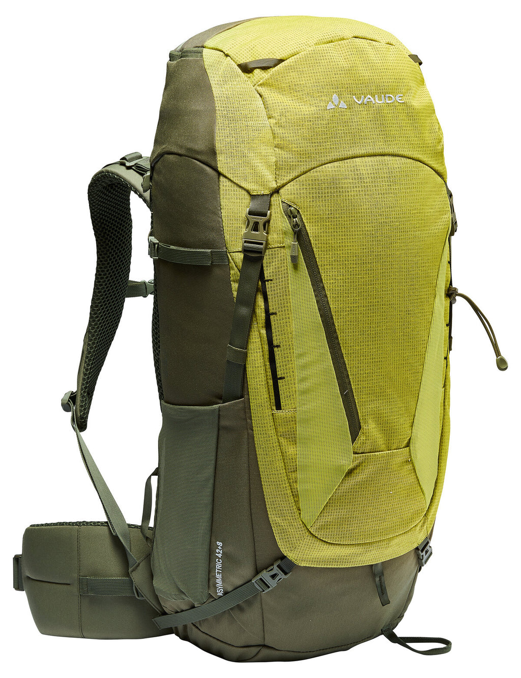 Asymmetric 42+8 - bright green