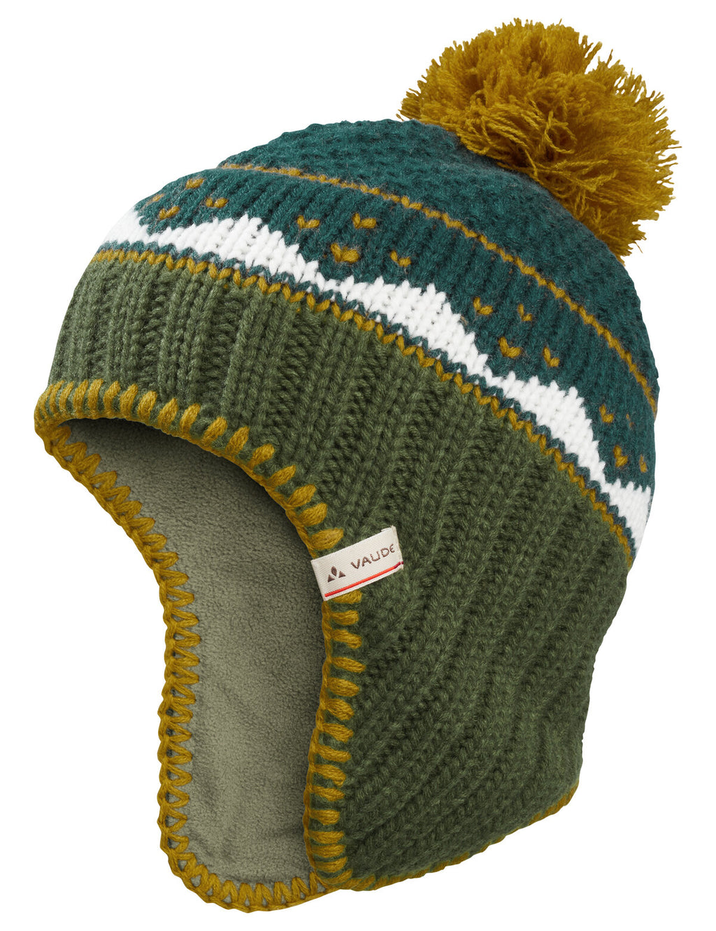 Kids Knitted Cap IV - deep pond