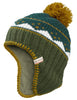 Kids Knitted Cap IV - deep pond