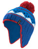 Kids Knitted Cap IV - signal blue