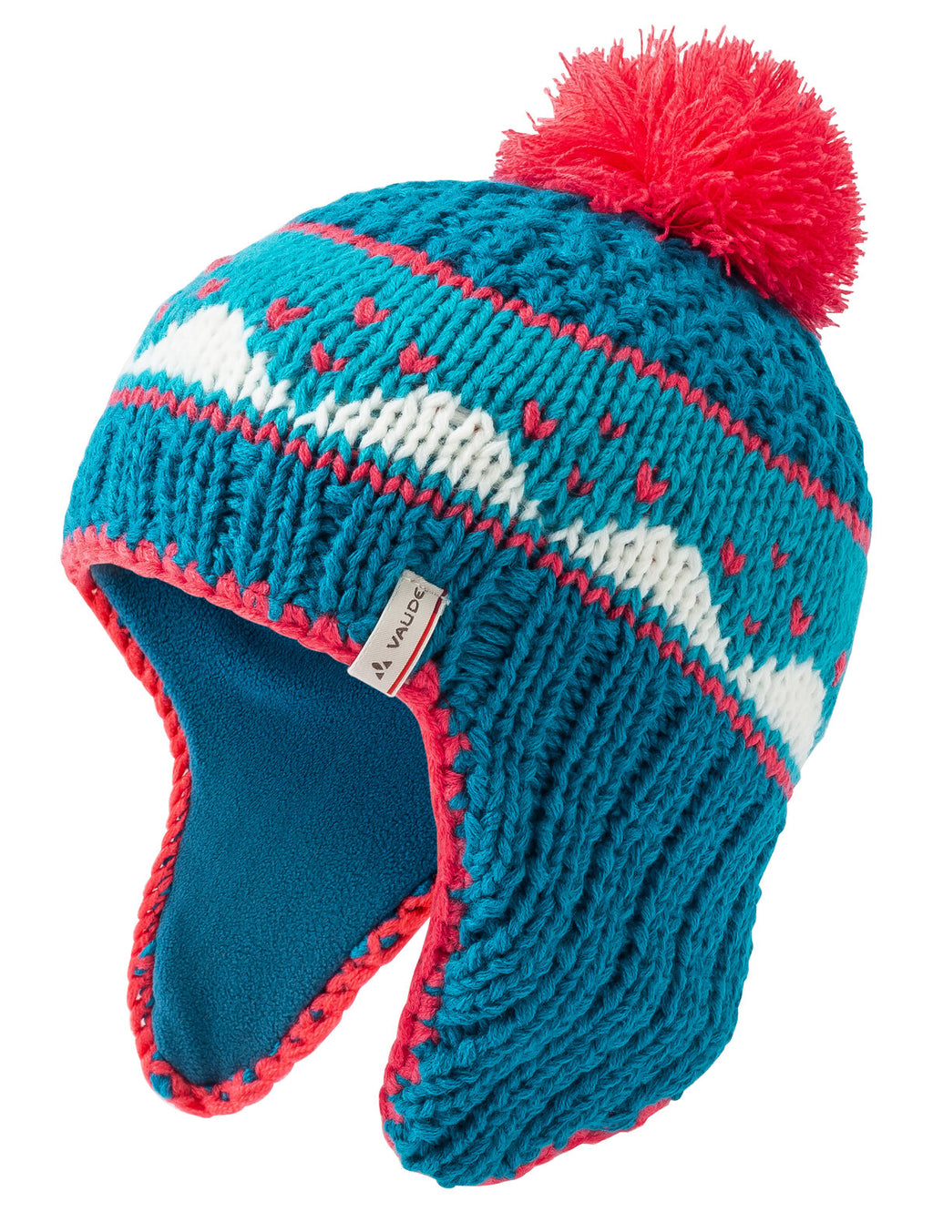 Kids Knitted Cap IV - arctic blue