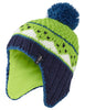 Kids Knitted Cap IV - pistachio