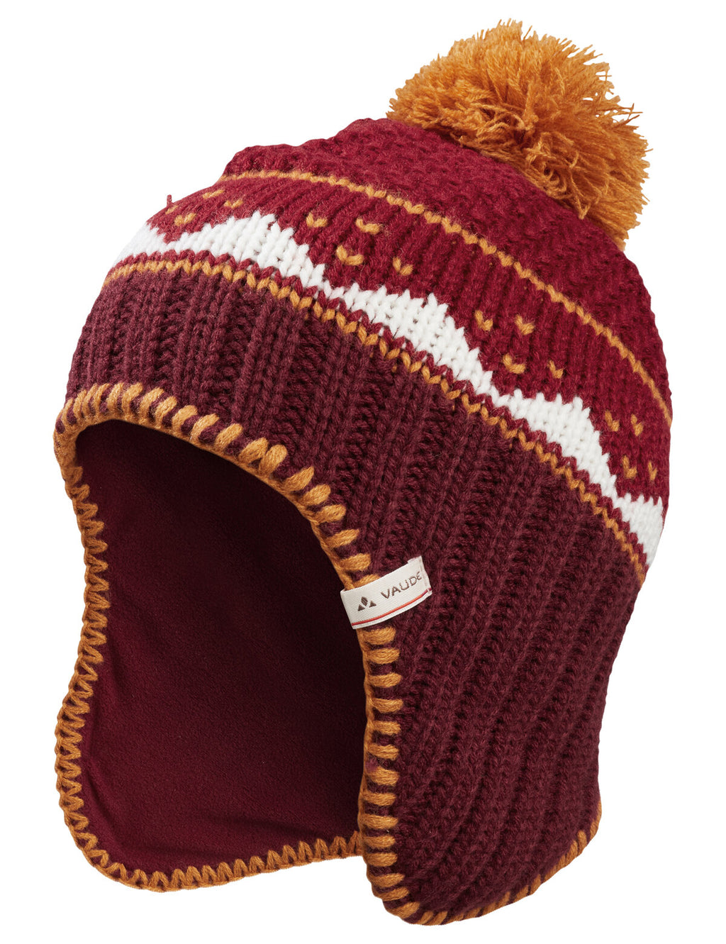 Kids Knitted Cap IV - splash pink