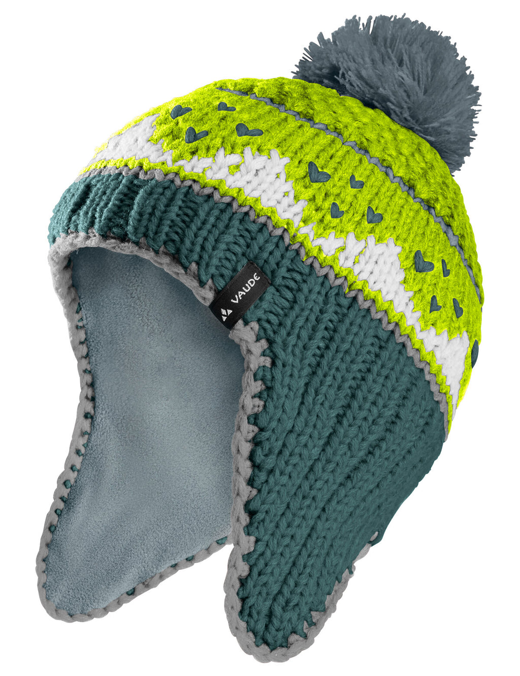 Kids Knitted Cap IV - eucalyptus