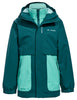 Kids Campfire 3in1 Jacket Girls - petroleum