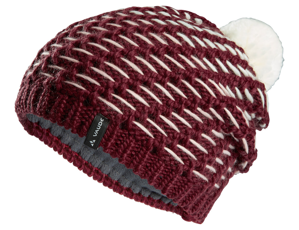 Valgadena Beanie II - claret red