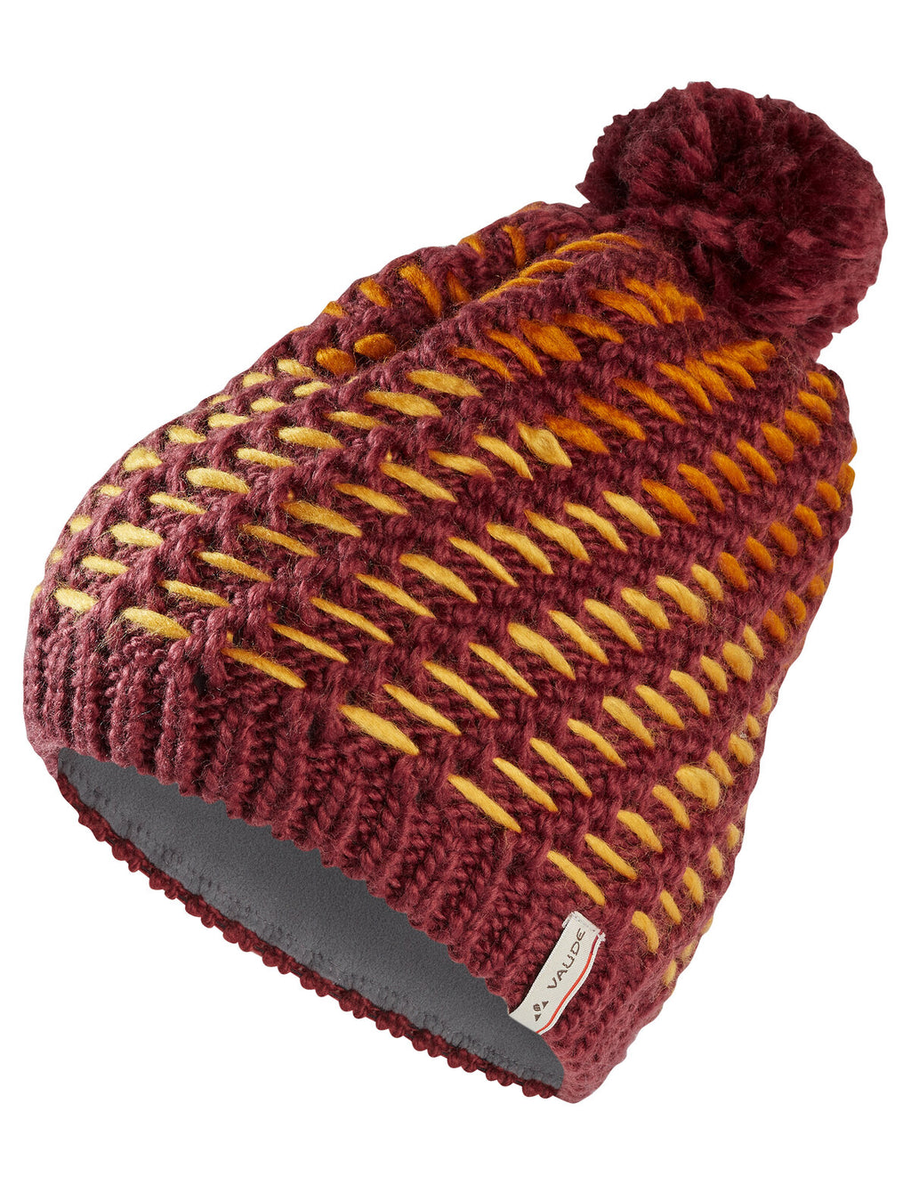Valgadena Beanie II - dark cherry