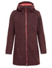 Women's Tinshan Coat III - dark cherry
