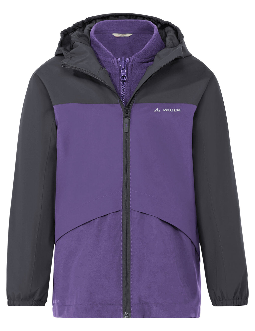 Kids Escape 3in1 Jacket - deep plum