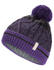 Kids Cornua Beanie III - deep plum