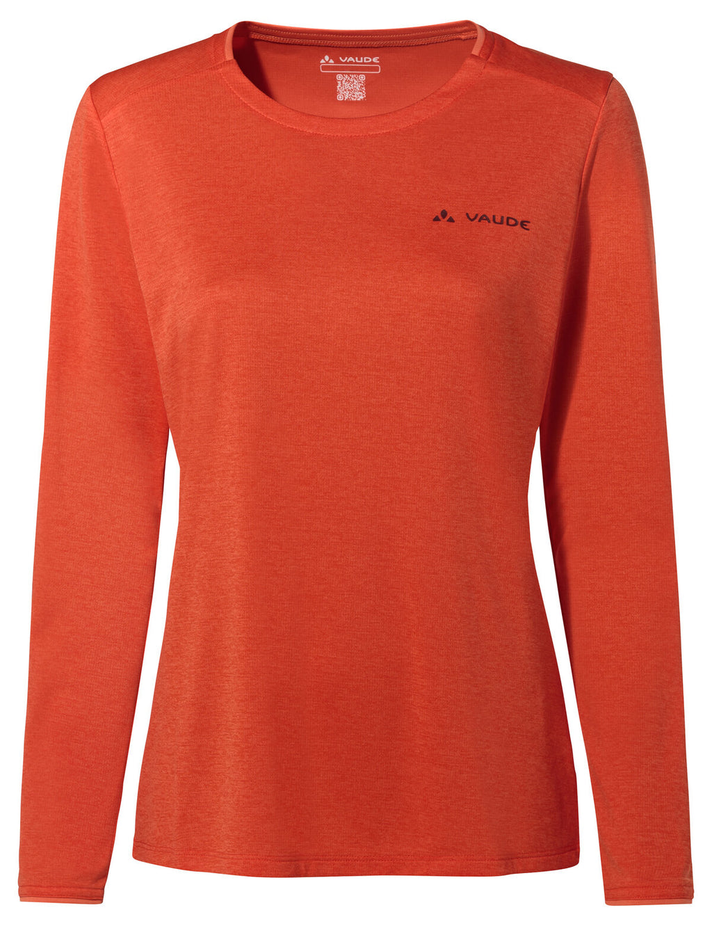 Women's Essential LS T-Shirt - glowing red