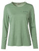 Women's Essential LS T-Shirt - willow green
